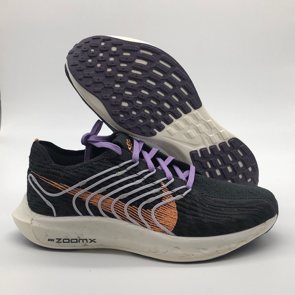 New Women’s Nike Pegasus Turbo Next Nature Black Vivid Purple DM3414 003 NWOB - Picture 1 of 5